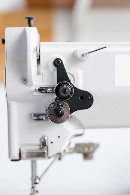 thread guide in sewing machine